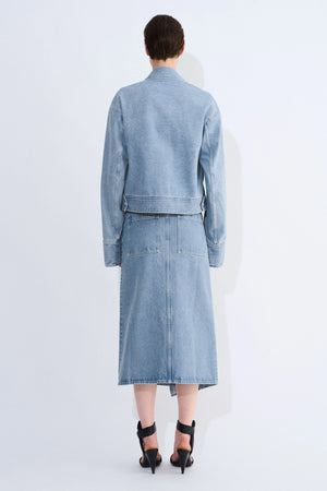 Jelani denim jacket, blue