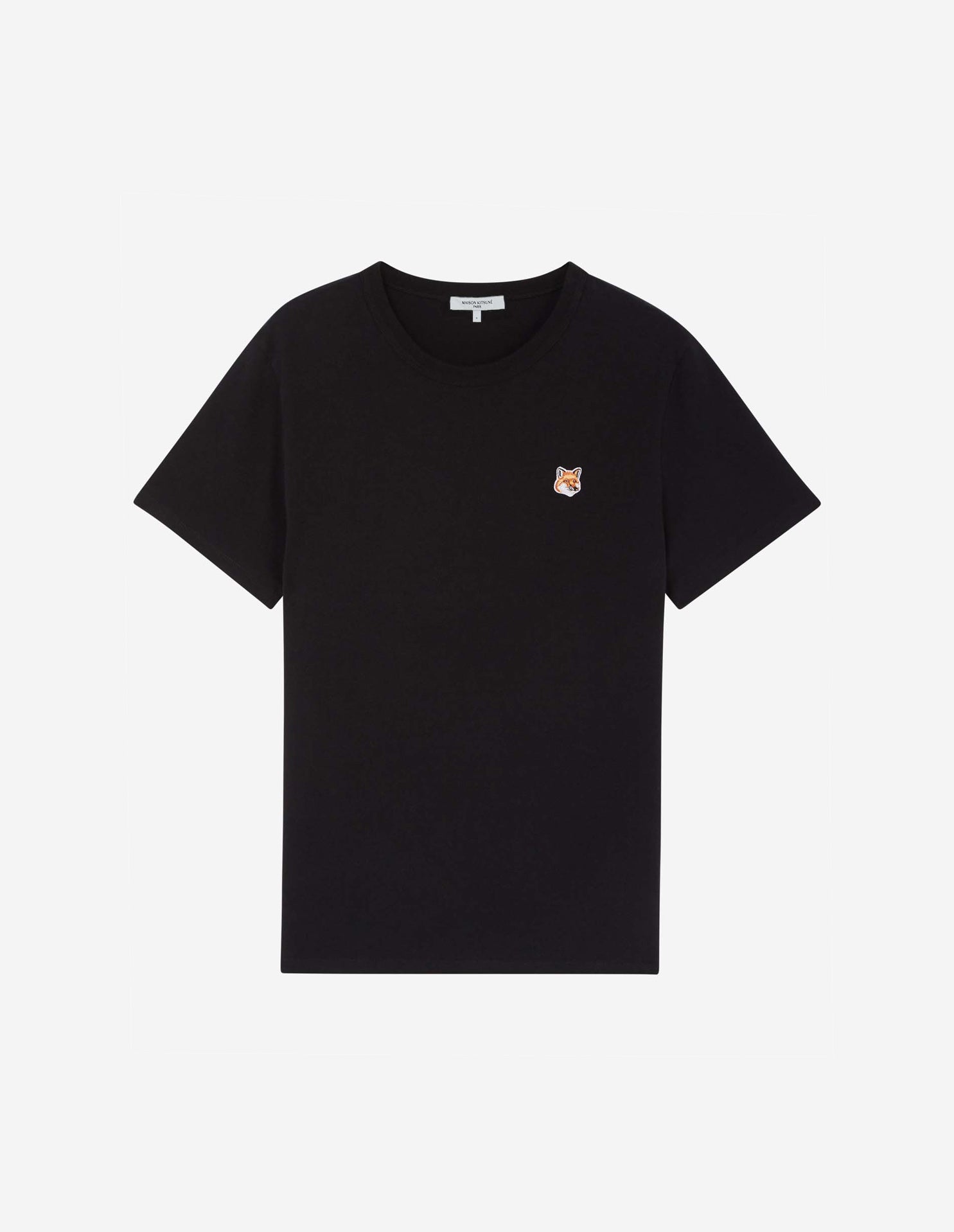 Fox head patch t-shirt, black