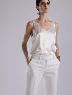 White silk cami, BB