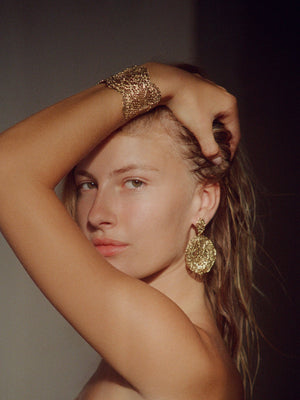 Vintage lace earrings