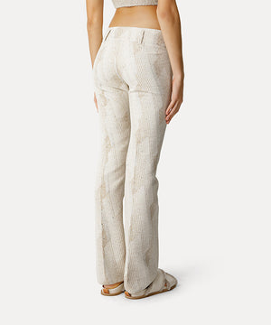endless skies jacquard trousers
