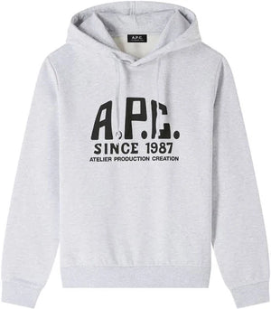 Hoodie A.P.C., heather grey