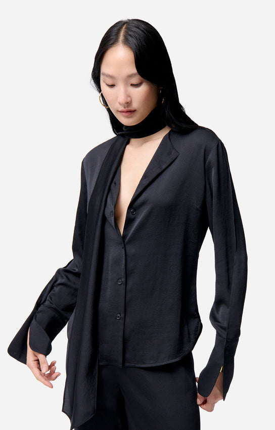 Filipina blouse, Black