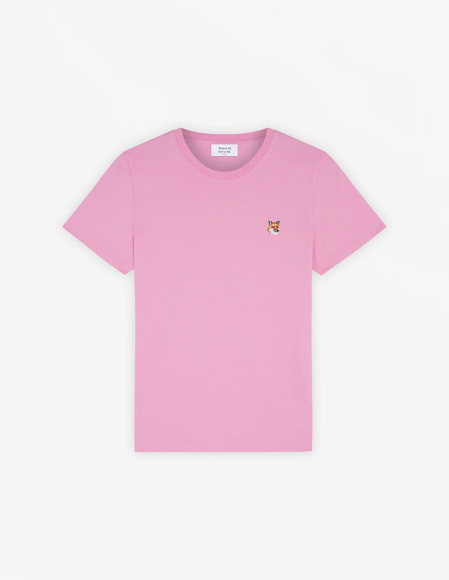 Fox head patch reg t-shirt, Fae Pink