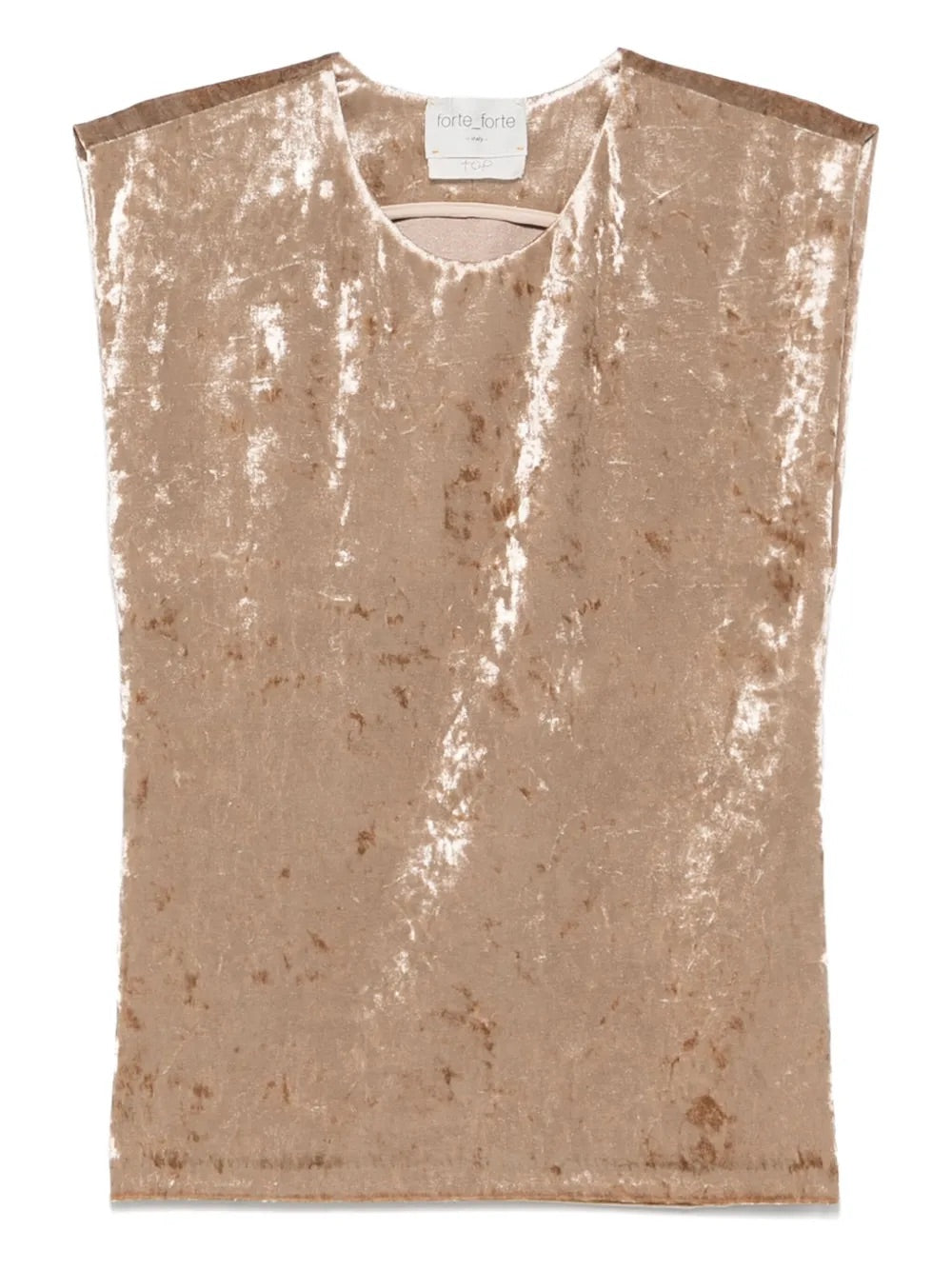 iridescent stretch velvet top, juta
