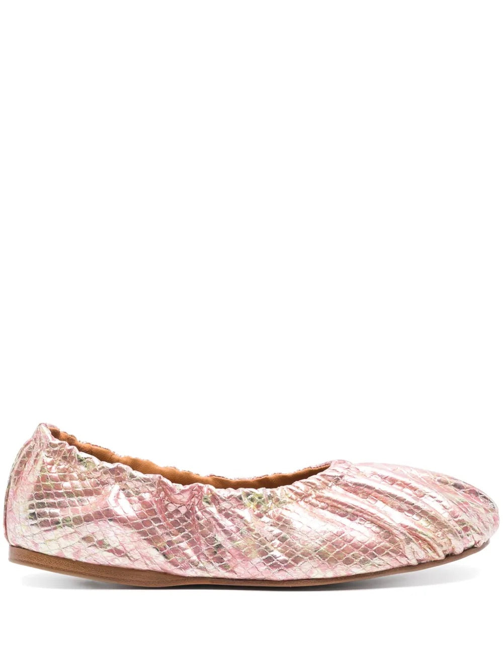 ballerina shoes, cipria