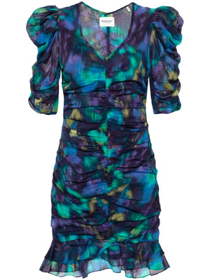 Sireny dress, blue/green
