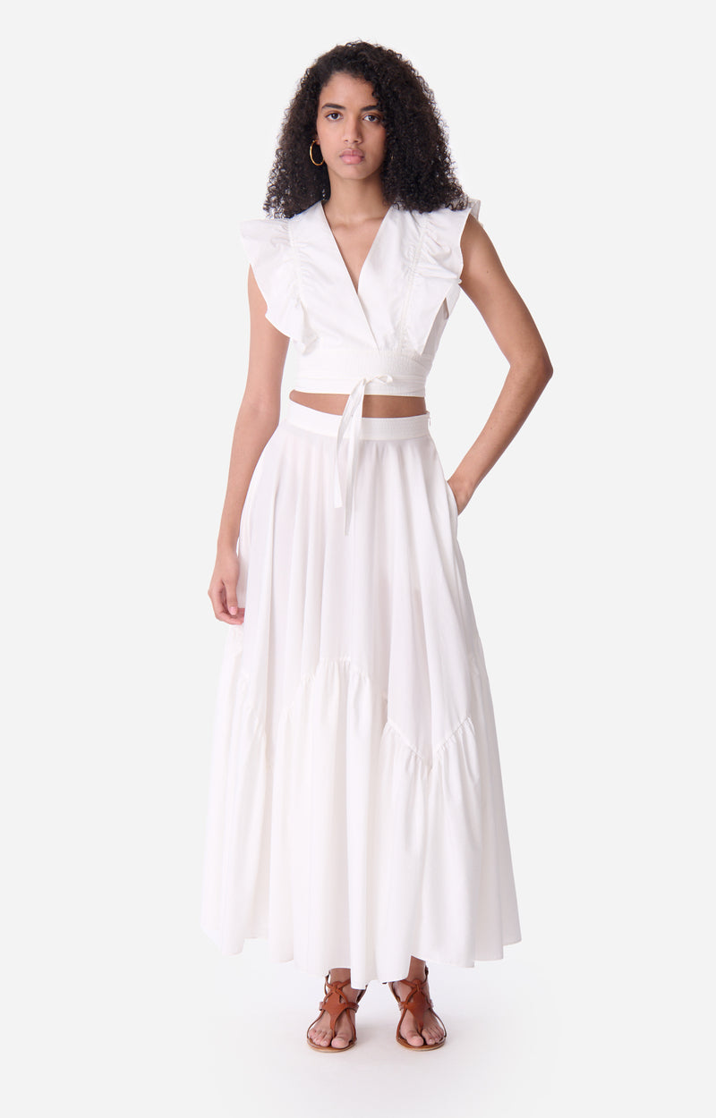 Astree skirt, White