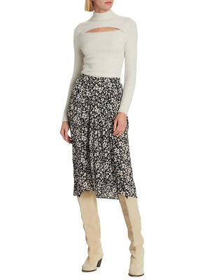Eolia skirt, black/white
