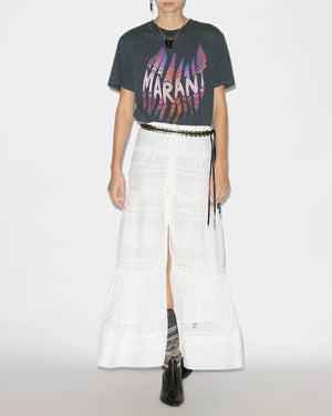 Dusta skirt, White