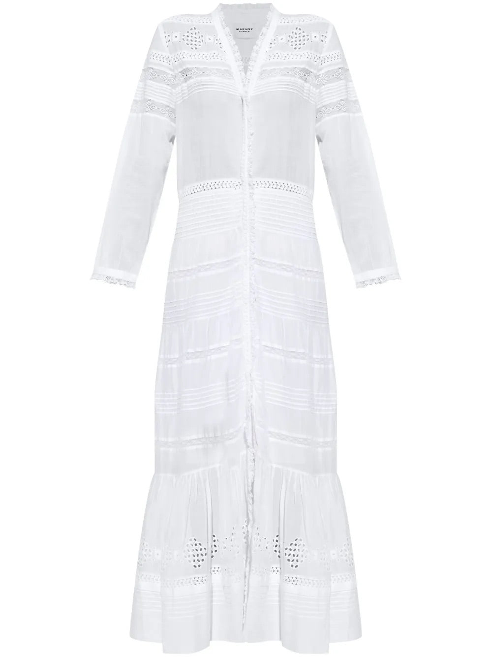 Daniva dress, White