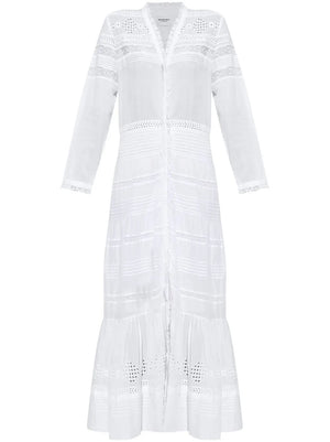 Daniva dress, White