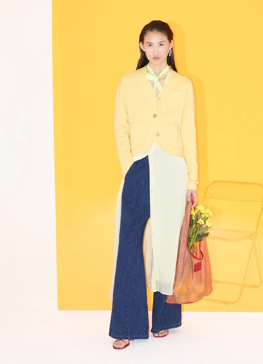 Palazzo pants, Indigo