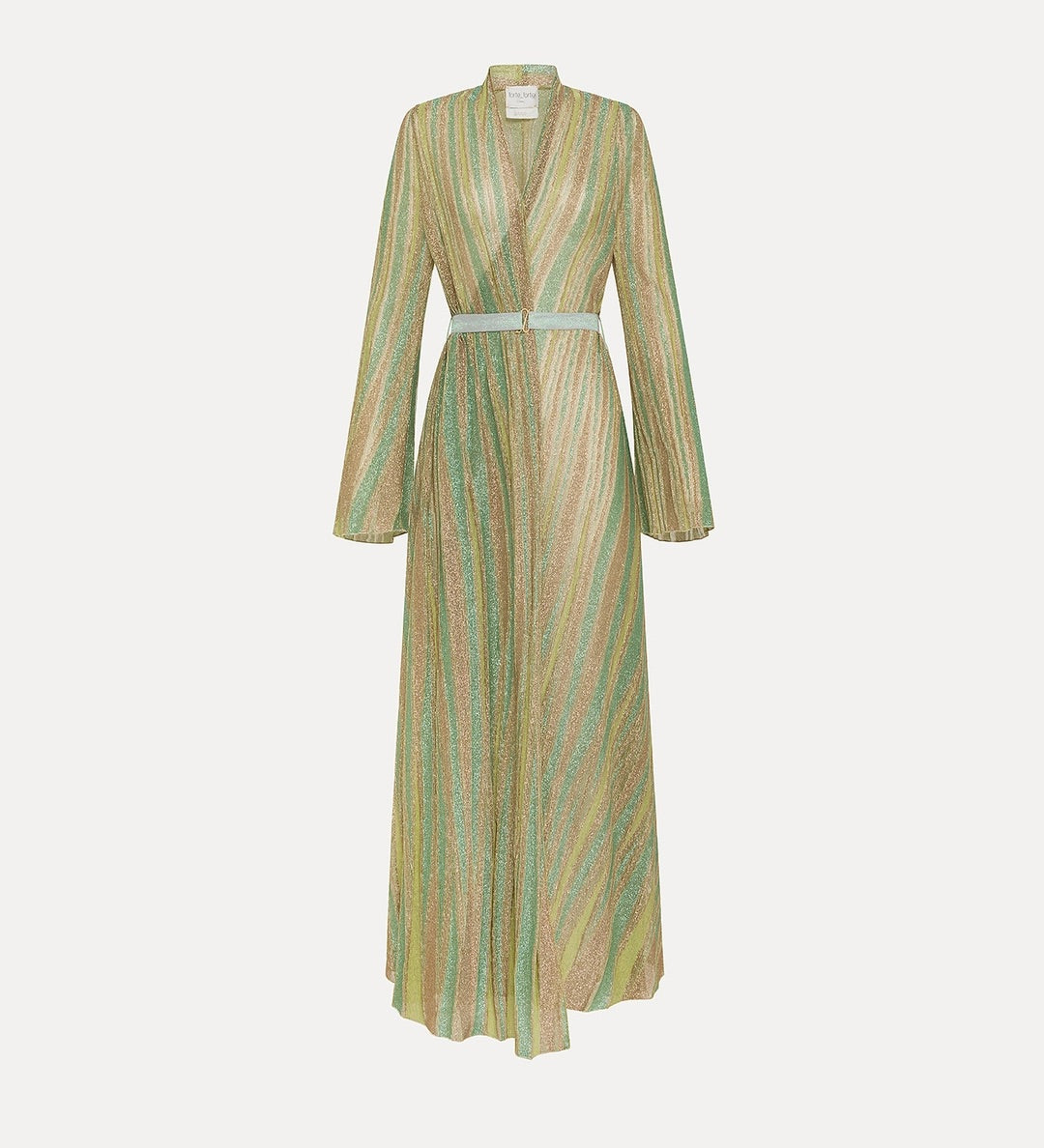 dress in lurex-shot jersey