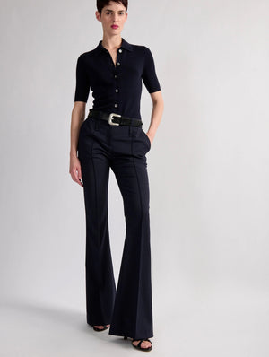 BB Navy flare pants