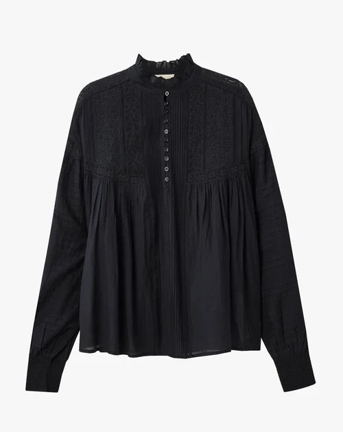 Dahlia blouse, Black