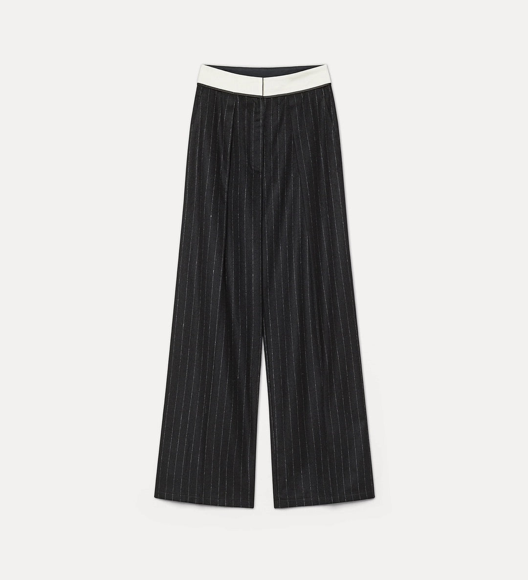pinstripe sartorial pants