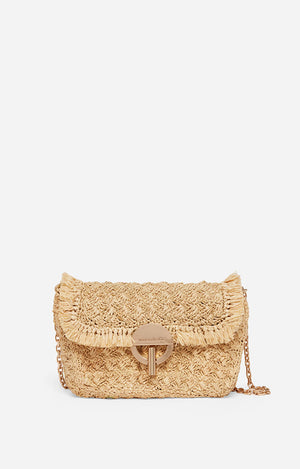 Raphia Moon handbag