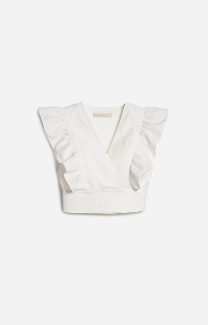 Aya top, White