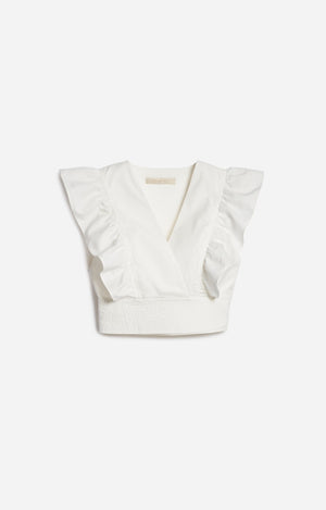 Aya top, White
