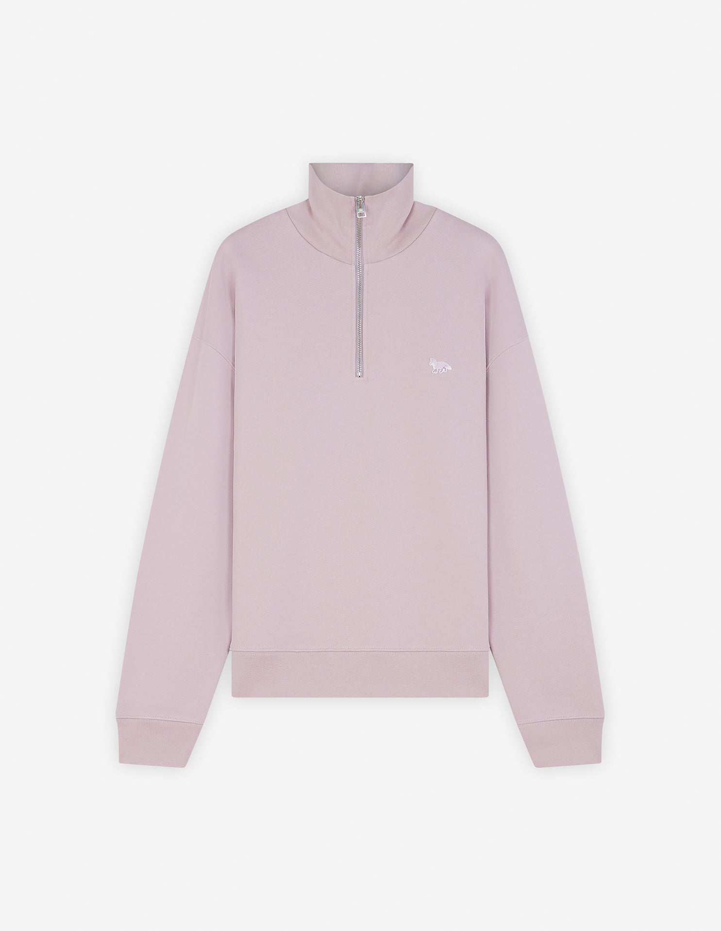 Baby fox half zip sweatshirt, Snapdragon