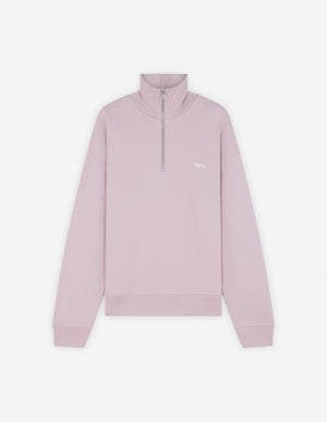 Baby fox half zip sweatshirt, Snapdragon
