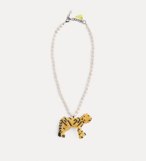 gold tiger necklace