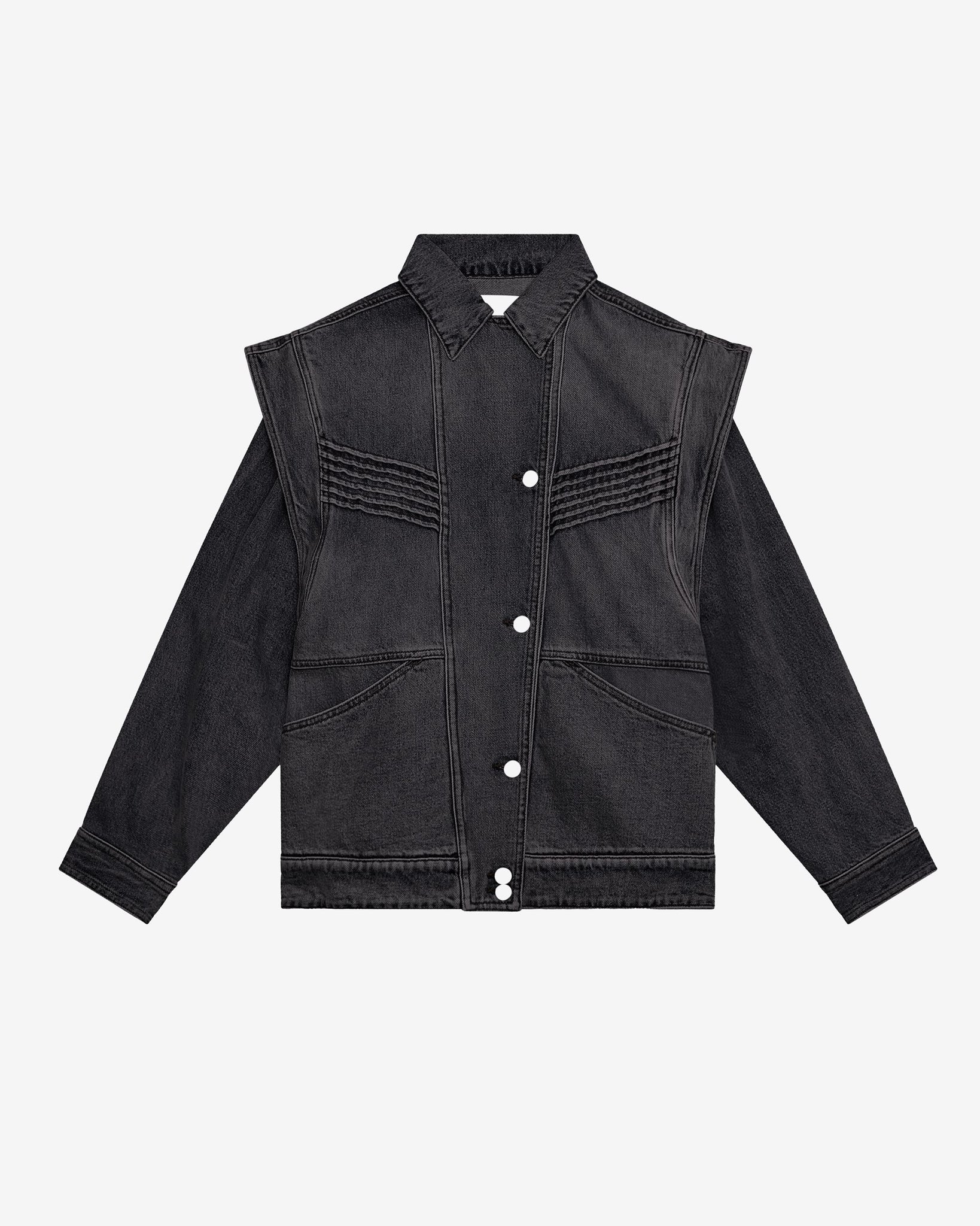 Harmon jacket, faded black