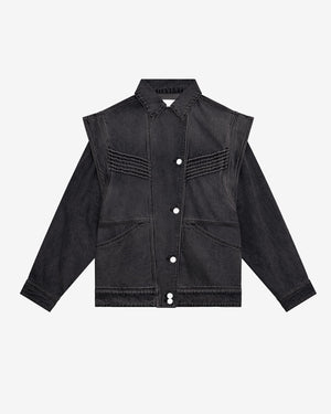 Harmon jacket, faded black