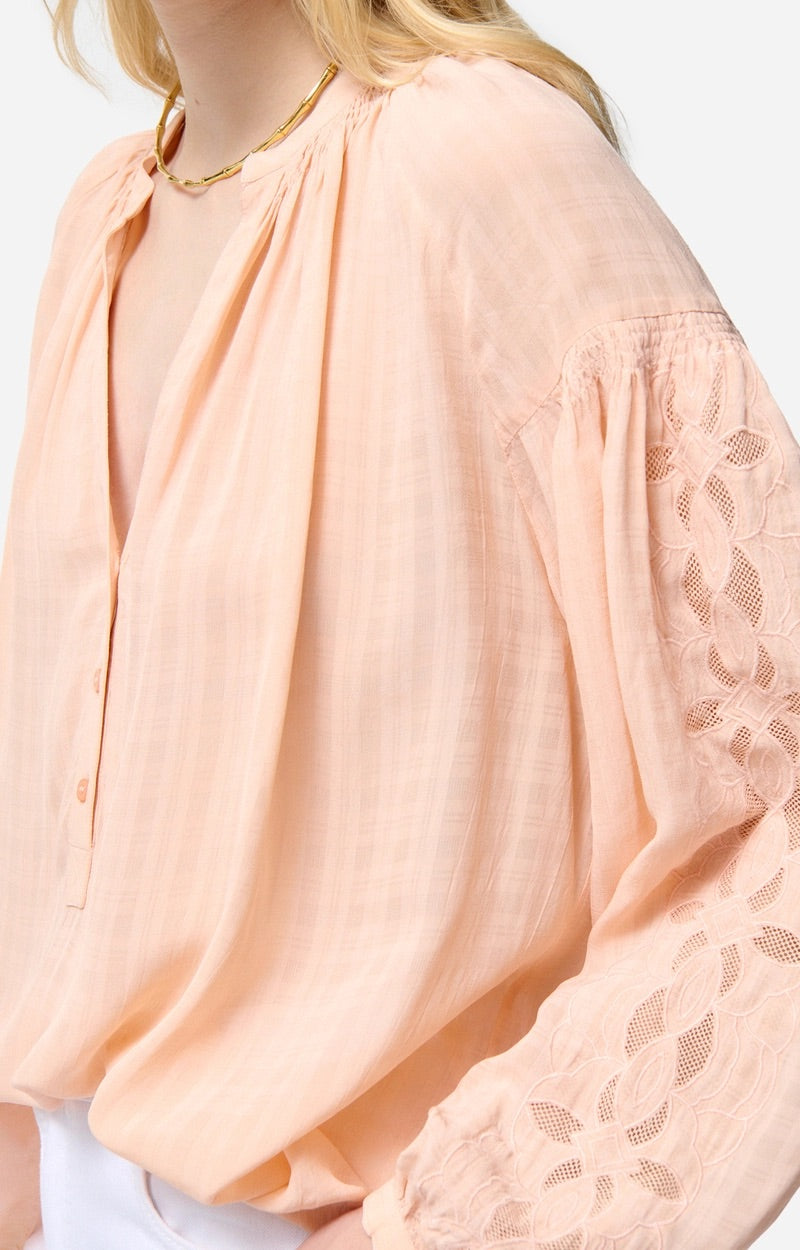 Nipoa blouse, Peach