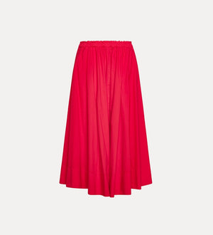 cotton popeline skirt, lacca