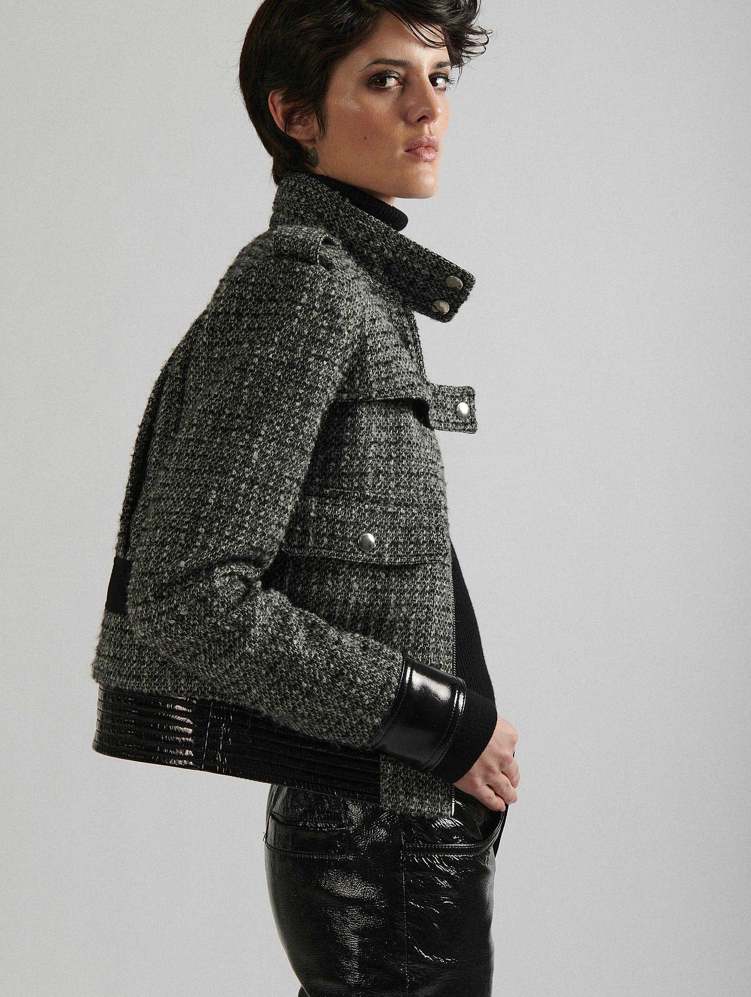 Pilot jacket wool