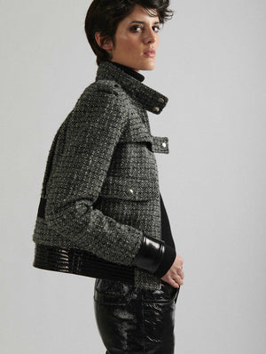 Pilot jacket wool