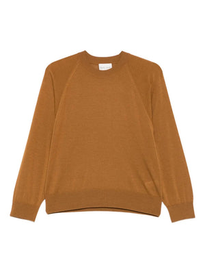 superfine merino sweater, noisette