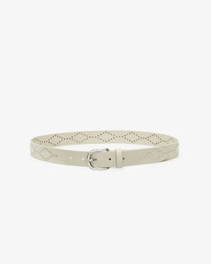 Liliana belt, chalk/silver
