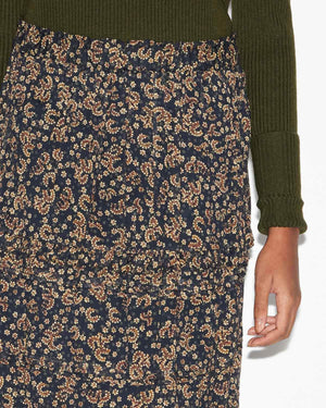Diya skirt, black/ochre