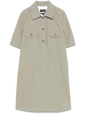 Selia dress, Grey Green