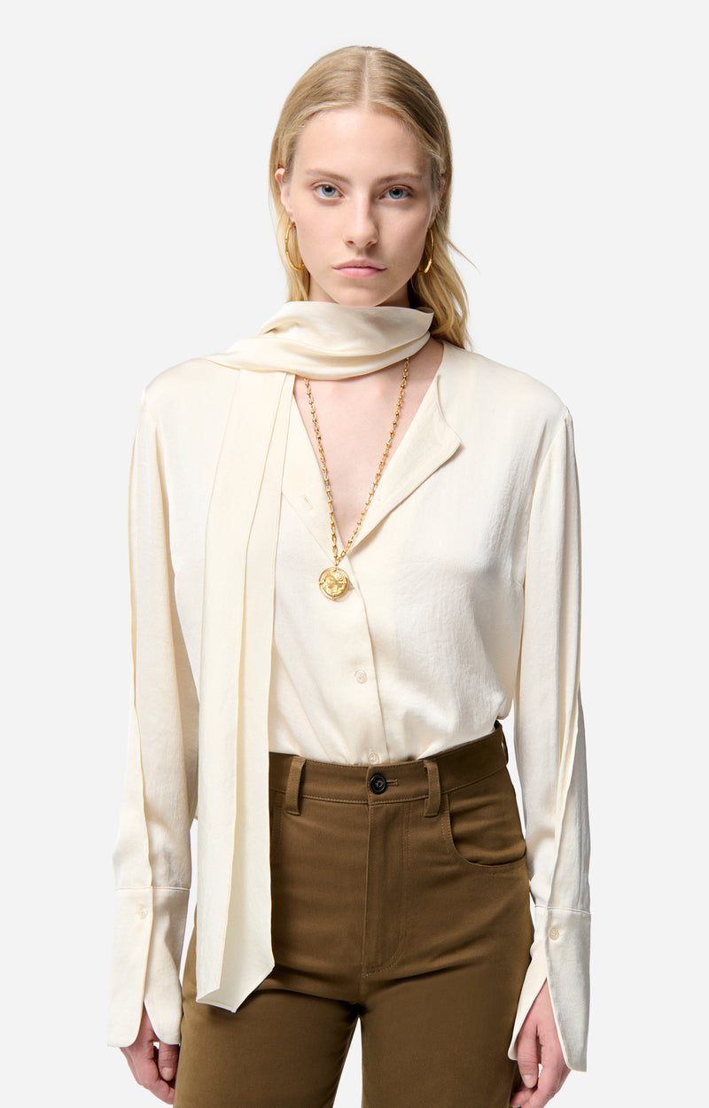 Filipina blouse, Off White