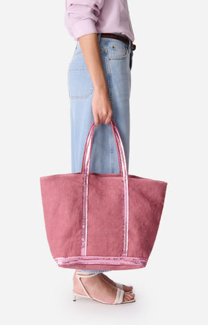 Large linen tote, Grenadine
