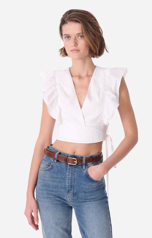 Aya top, White