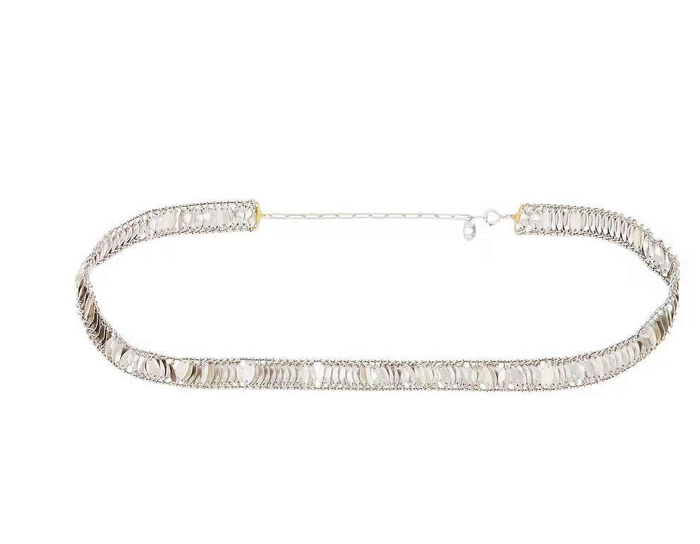 Yrella Belt, Silver/Gold