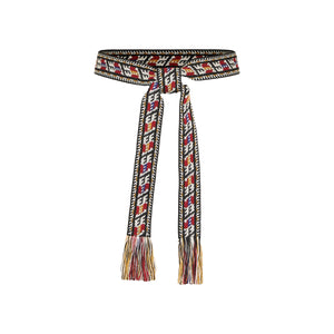 Etka belt, écru/black
