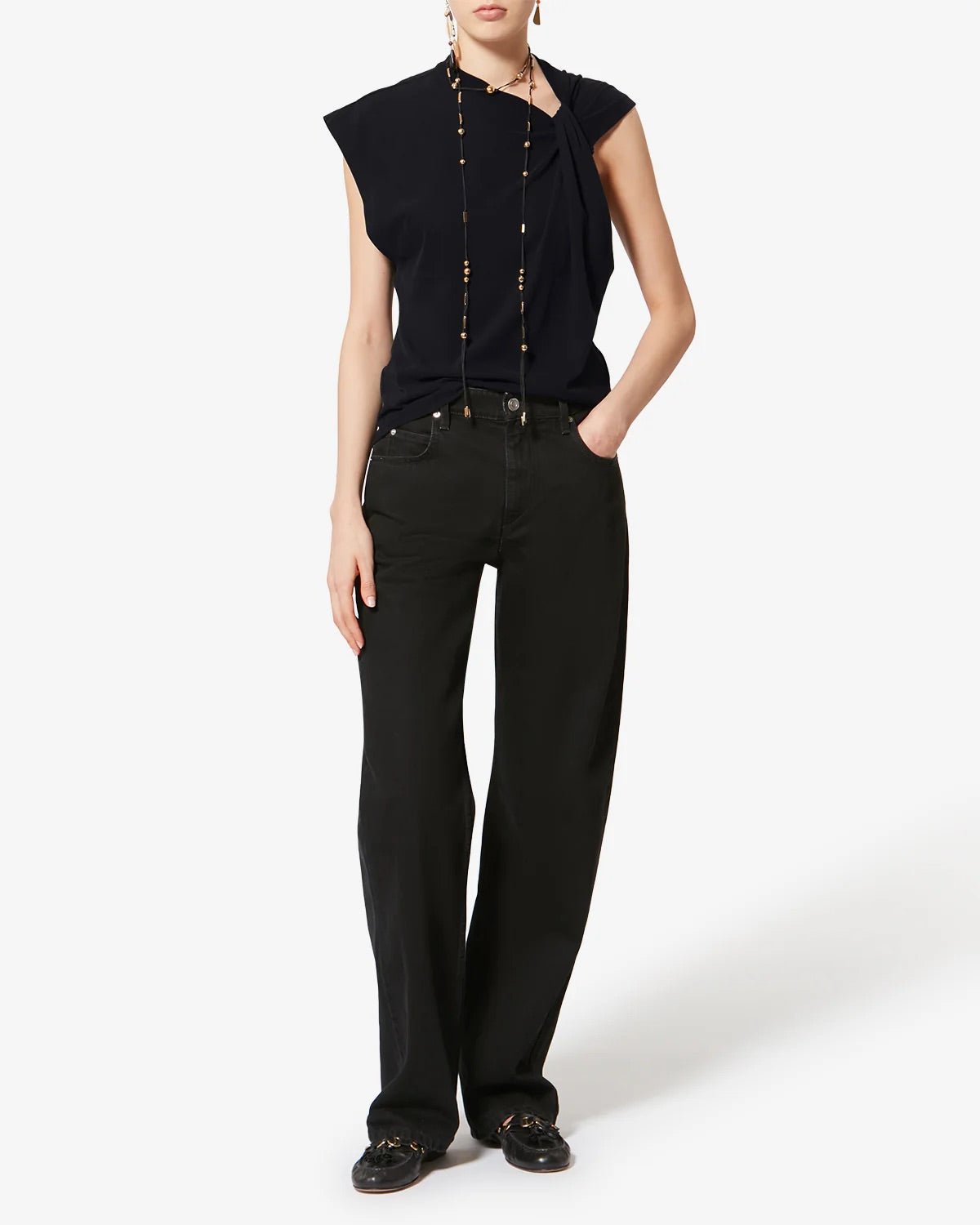 Nayda Tee Shirt, Black