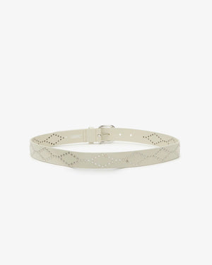 Liliana belt, chalk/silver