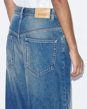 Lemony pants, blue
