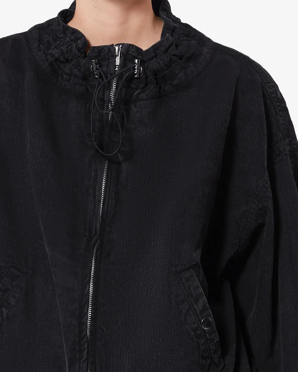 Plume Jacket, Faded Black