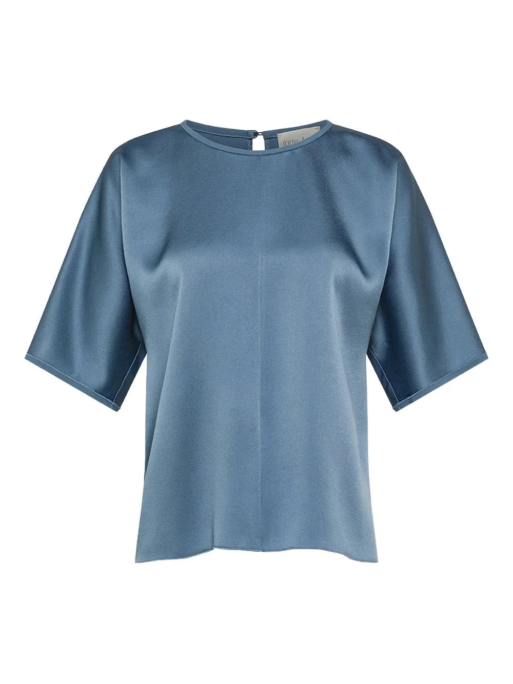 satin top, ceruleo