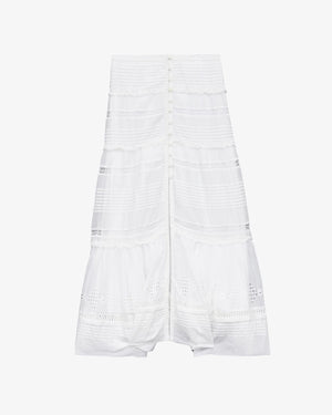 Dusta skirt, White
