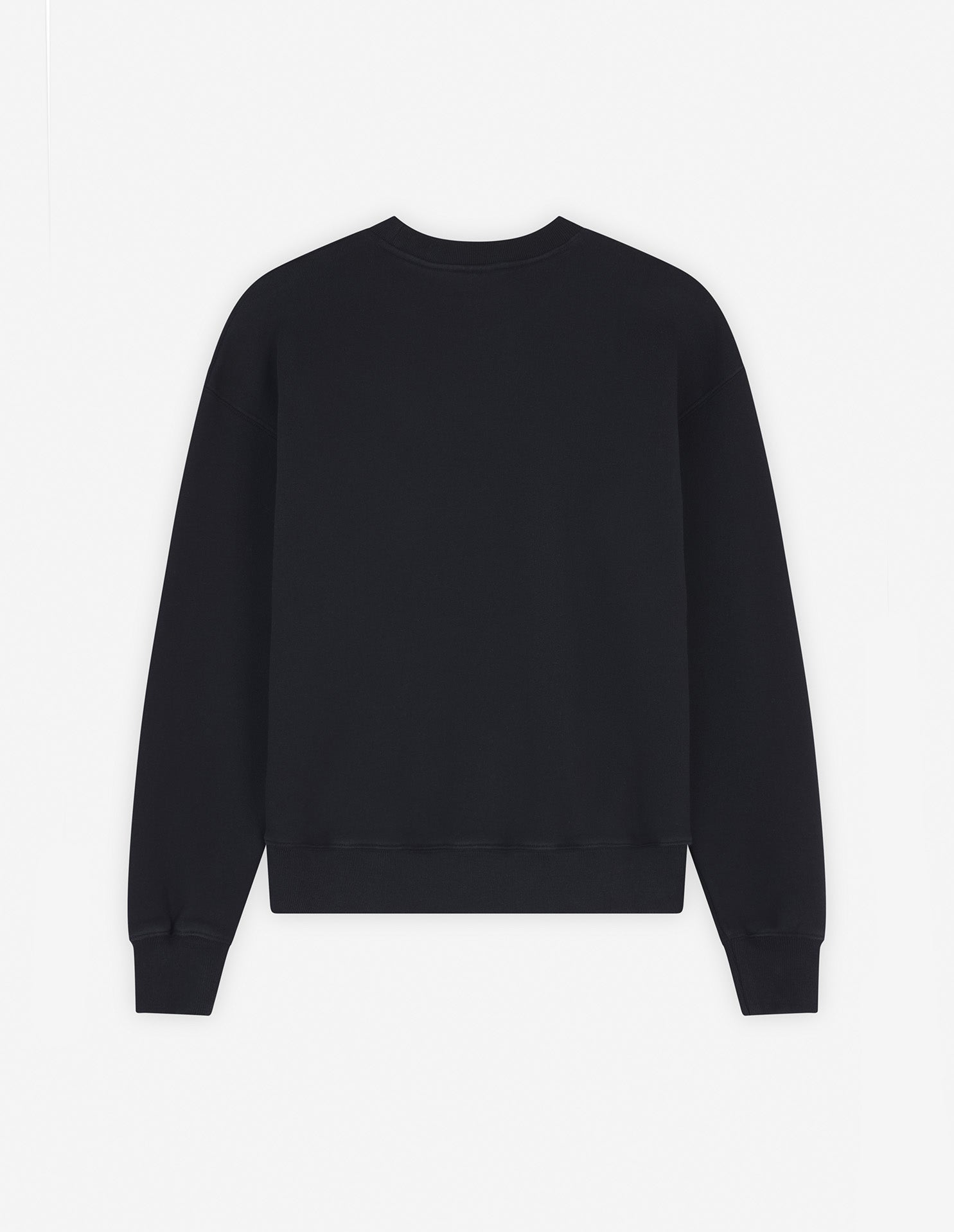 Fancy fox comfort sweatshirt, black