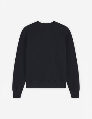 Fancy fox comfort sweatshirt, black